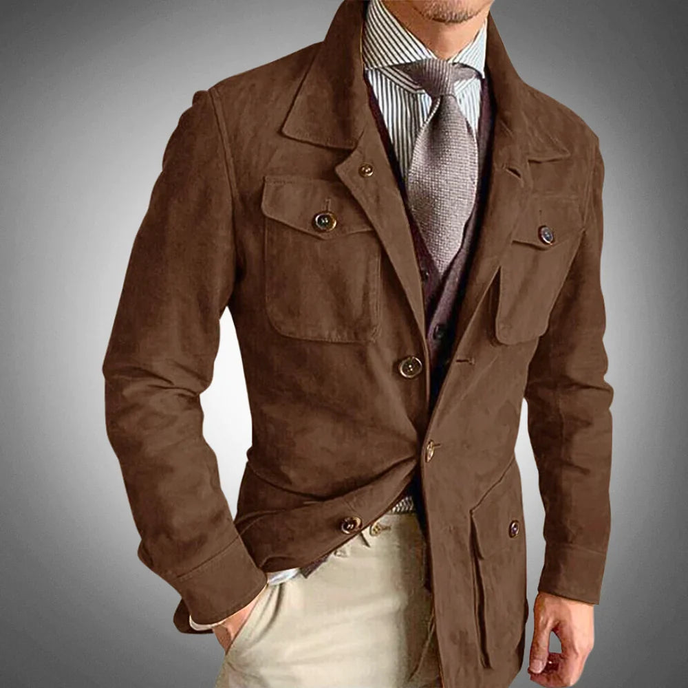 Delmar Suede Vest